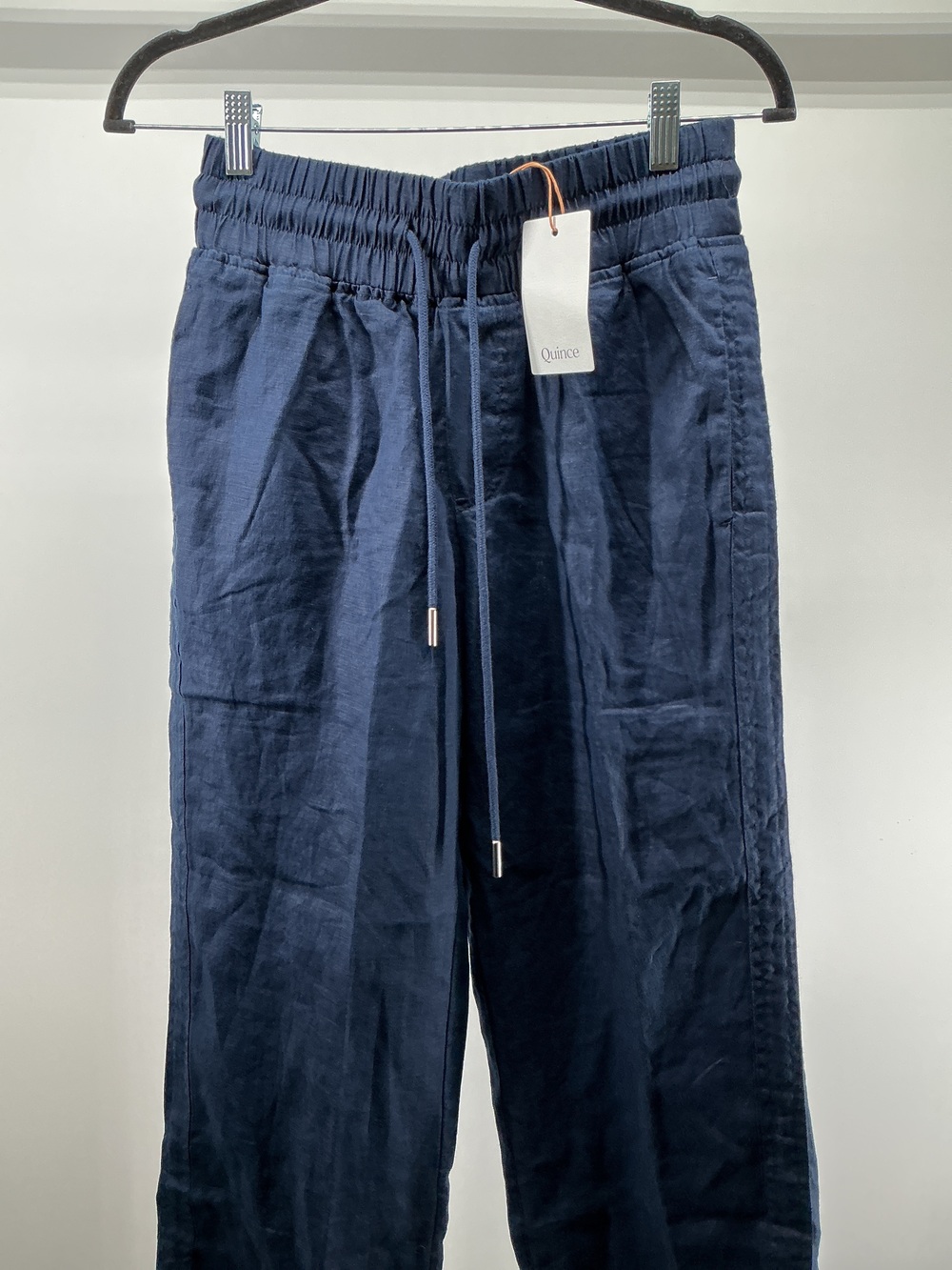 100% European Linen Wide Leg Pants - 26"